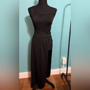 #151 Black cut out dress